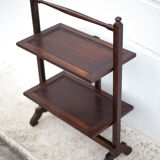 Wooden folding table, cake presentation support, side table, cake stand