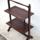 Wooden folding table, cake presentation support, side table, cake stand