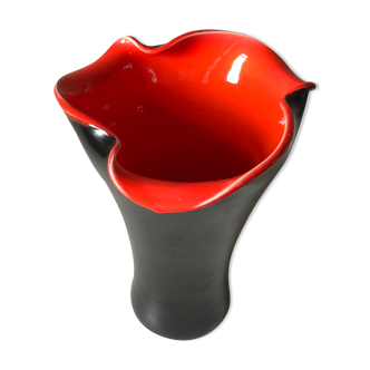 Vase céramique sevrés design annees 50