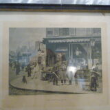Antique prints 1880 - Le Capitaliste H Dupray and Le coup de l'Étrier L Gros