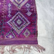 Tapis Marocain violet - 208 x 425 cm