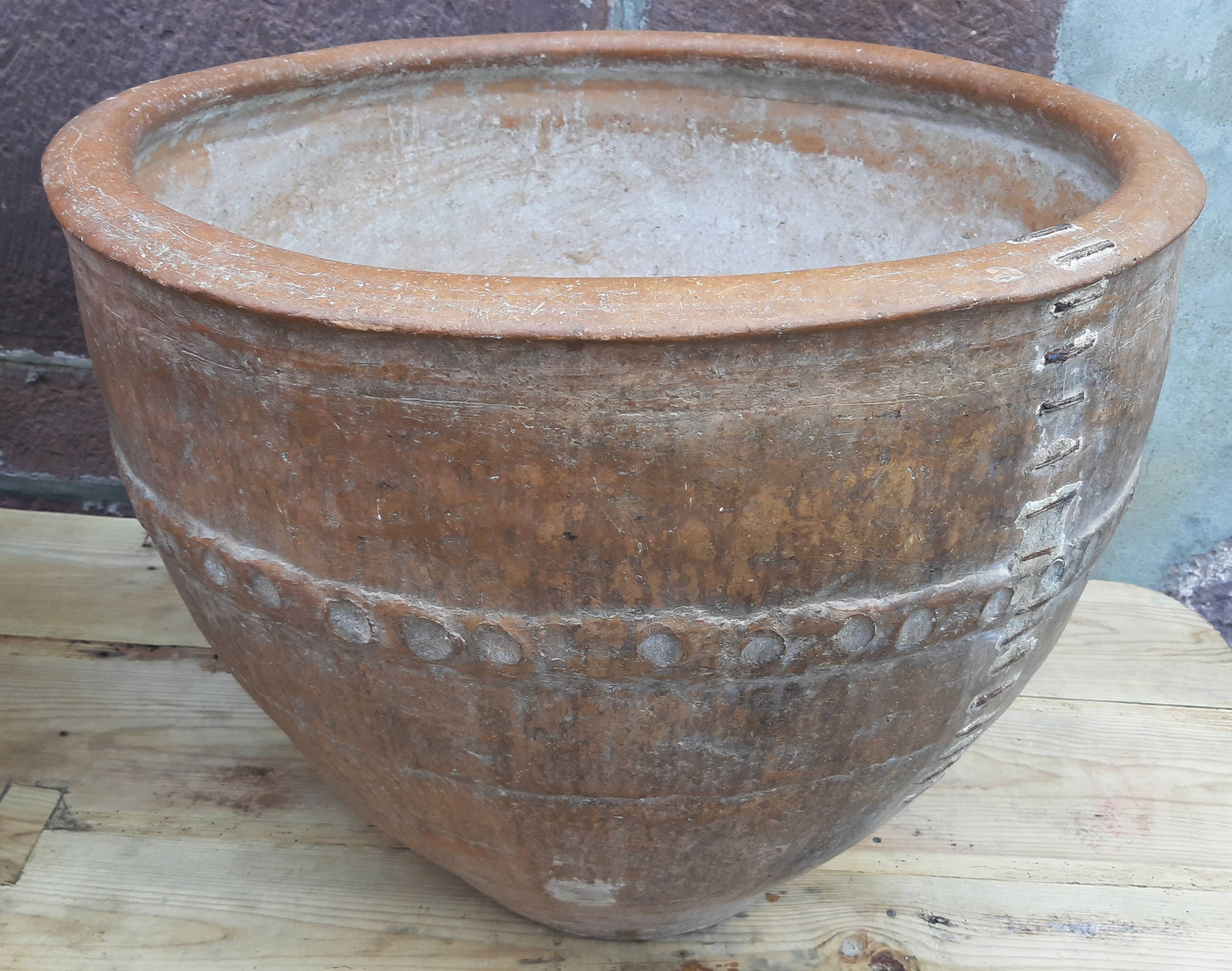 Paire de jarres ("cocios" ou "barreños"), Espagne, 18ème siècle.