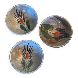 Trio ceramic cups from St Clément