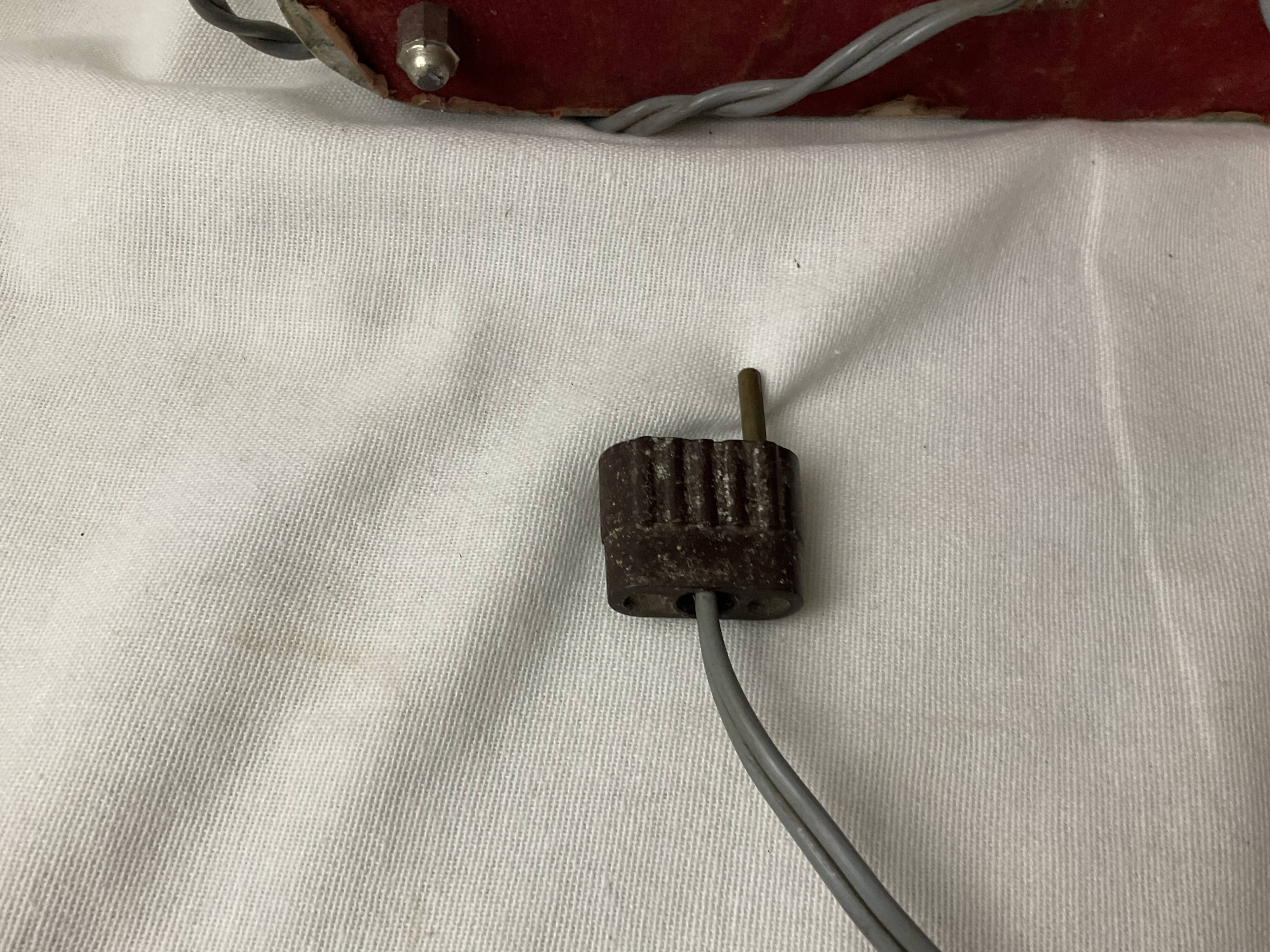 Desk lamp inkwell art nouveau art deco 1930s 30s