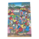 Painted canvas signed Maccène Laurent-Haïti 1998