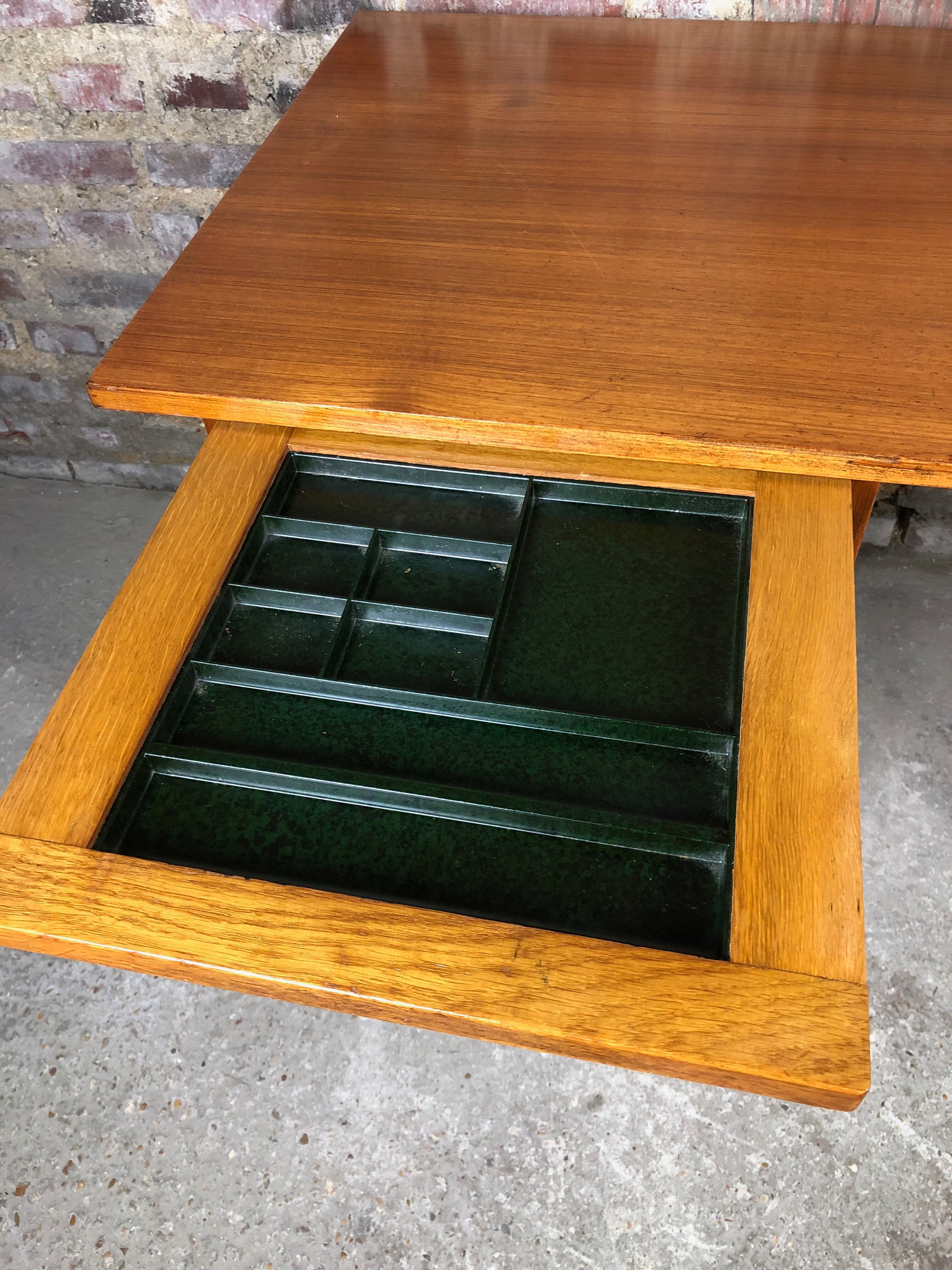 Vintage teak desk 1960