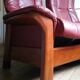 Windsor Ekornes Stressless leather lounge sofa. Norway around 1990.