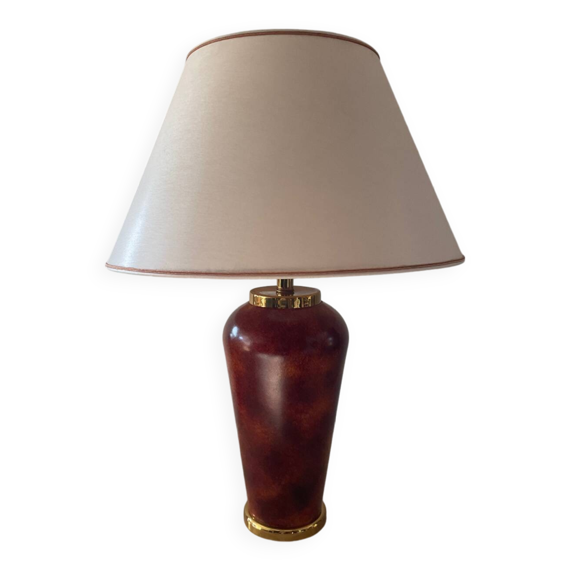 Vintage ceramic lamp from the 70s-80s