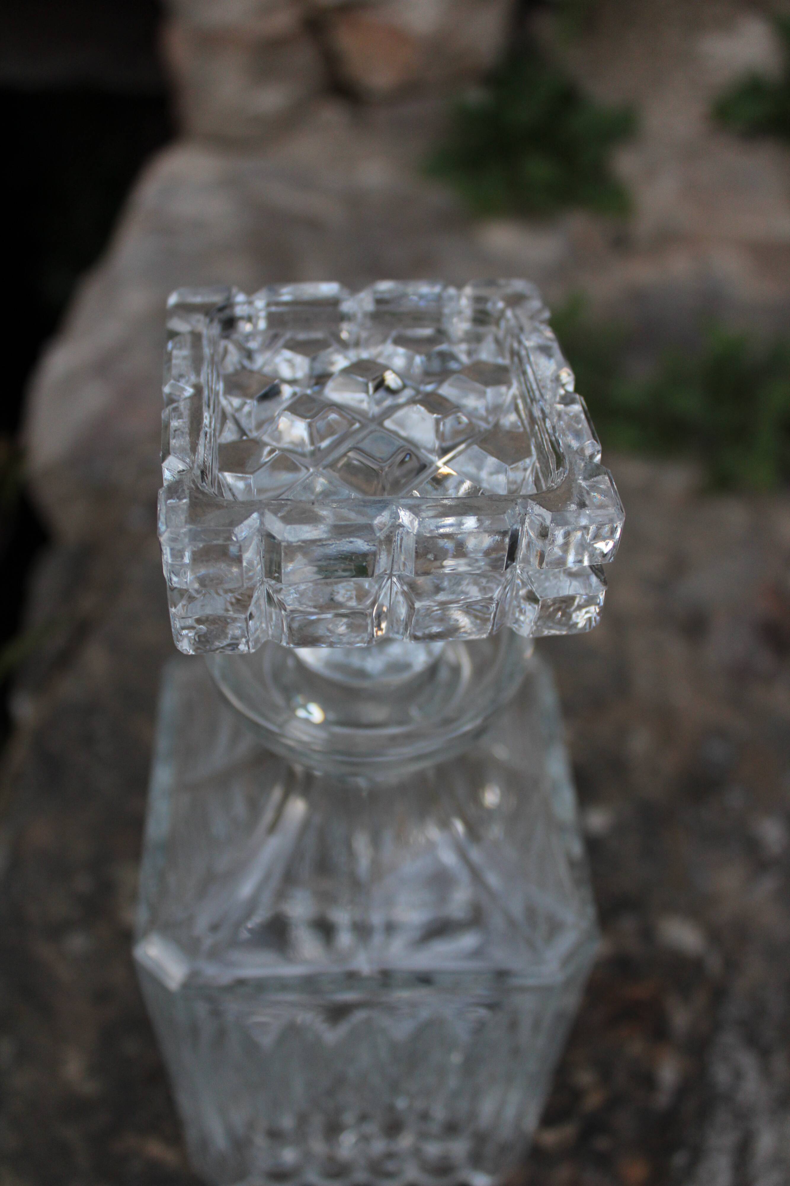 Vintage whisky carafe