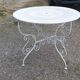 Garden table 1900 in wrought iron