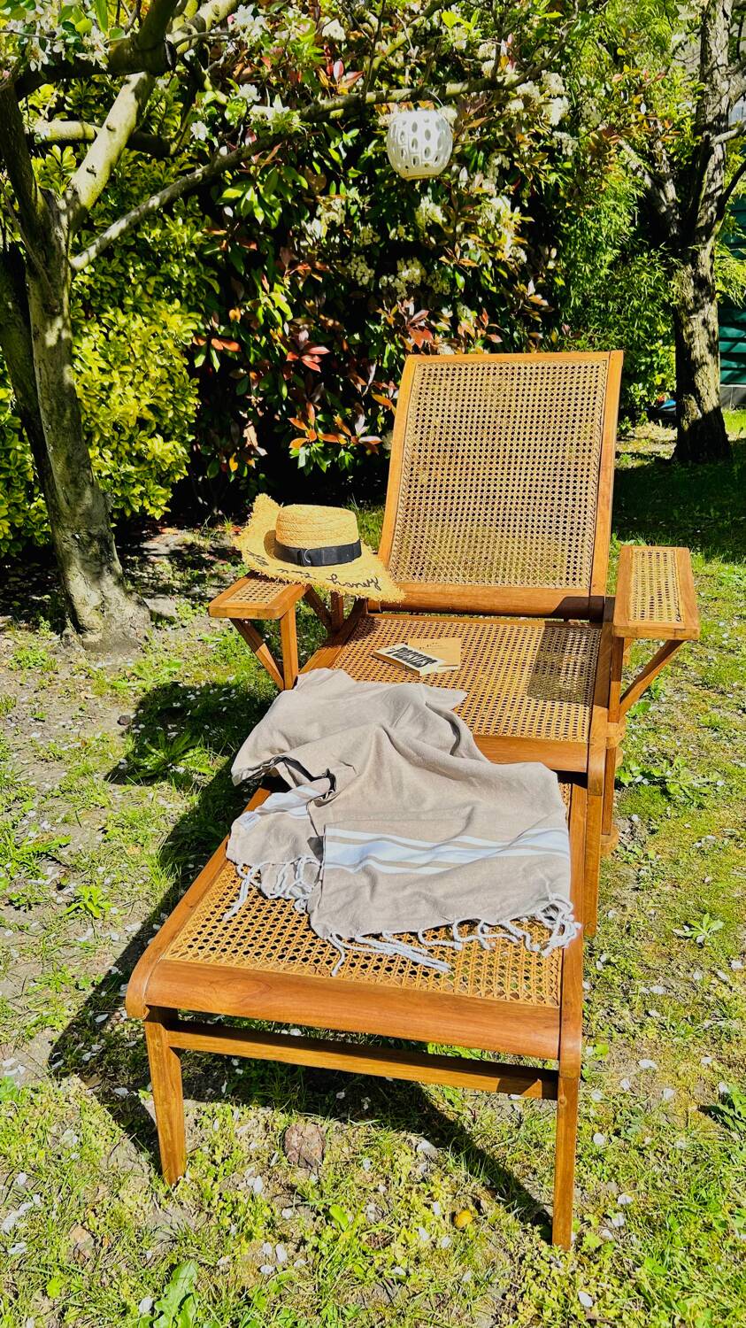 Cane lounge chair 1930/1950