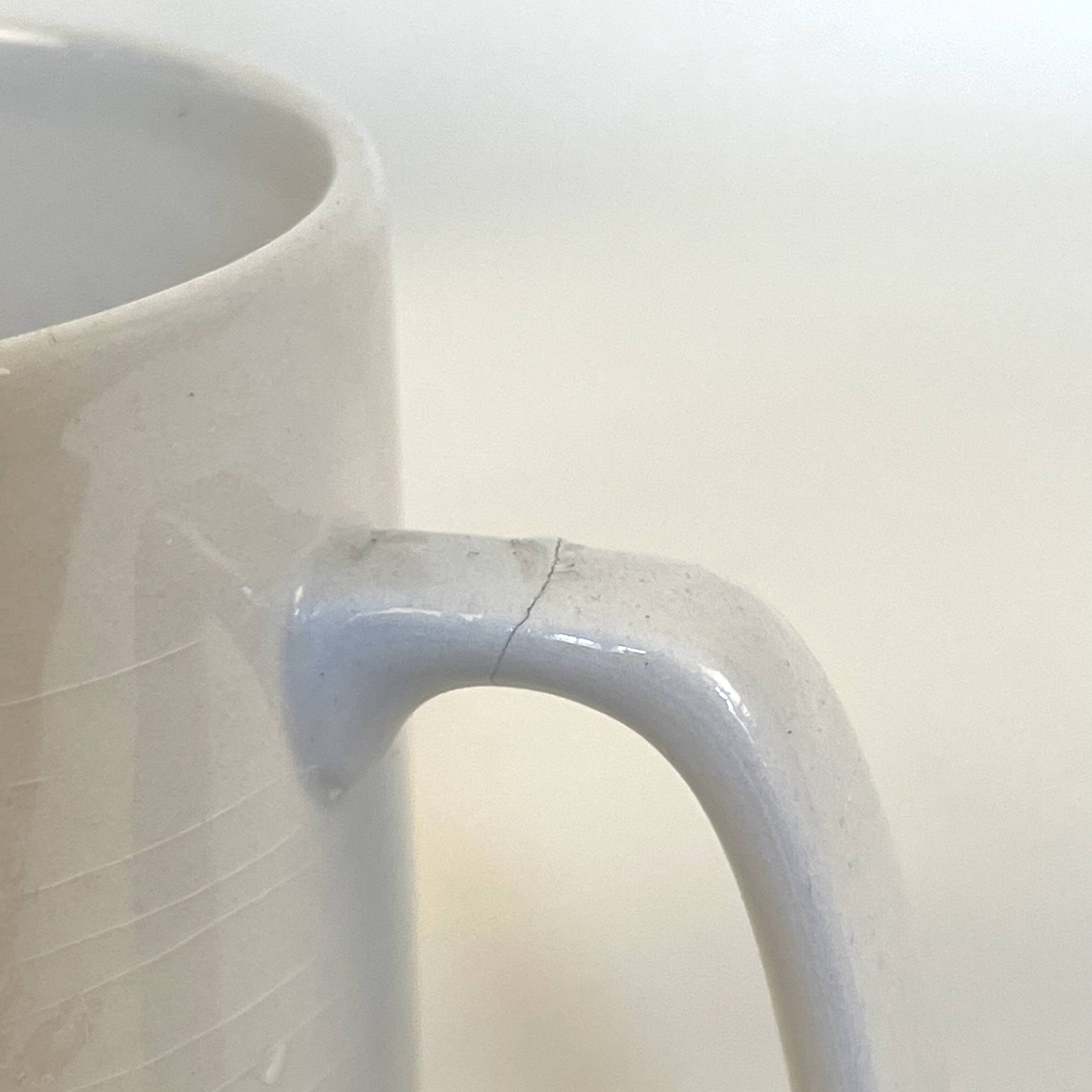 Set of 5 porcelain cups Franco Pozzi, Italy, 1970