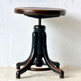 Fischel Bentwood Swivel Stool, 1930’