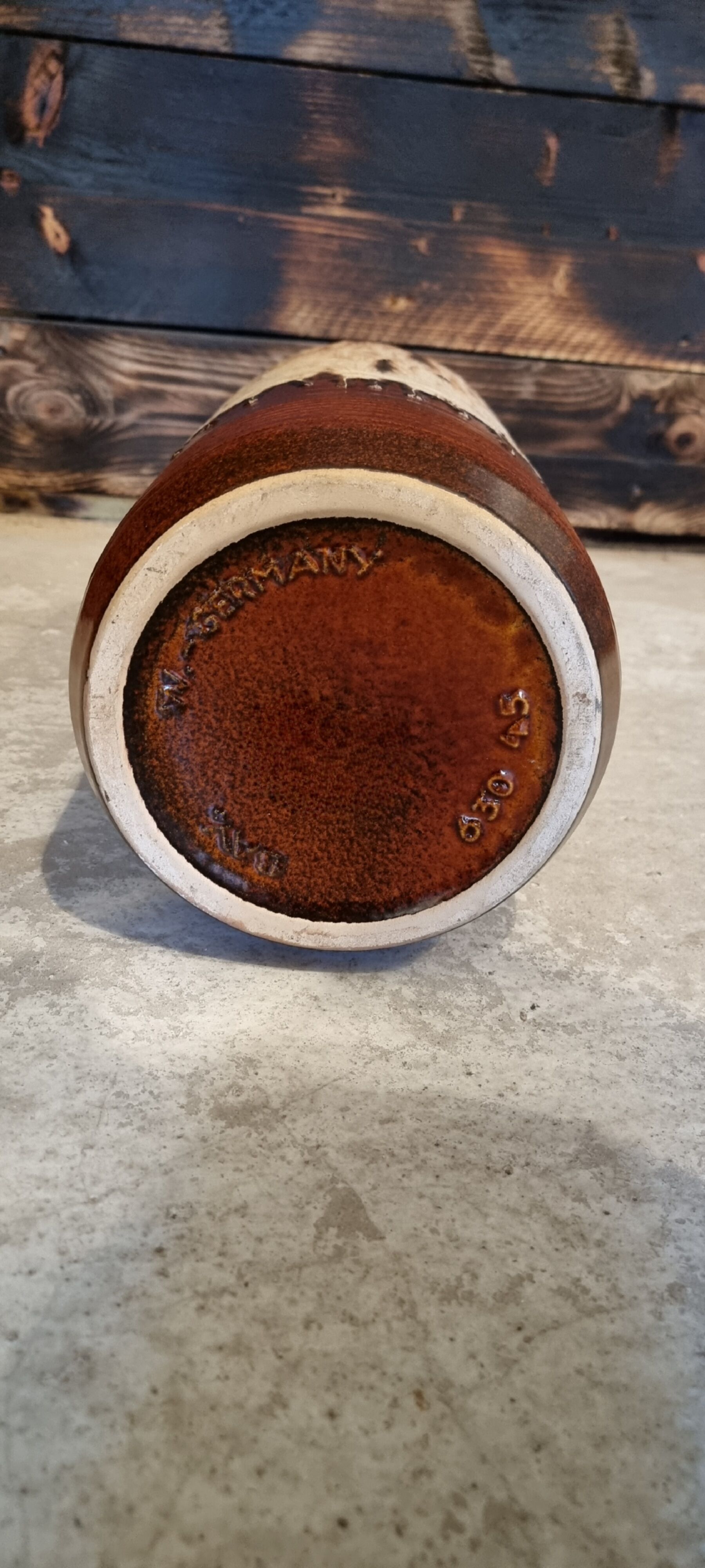 Vase scheurich west germany