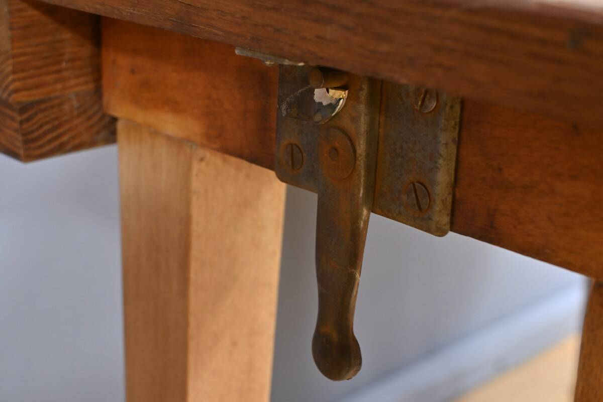 Table for 4 to 10 people in cherry wood – 1950