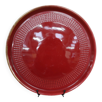 Large vintage Saint Clement porcelain tray