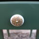 Vintage bedside green forest gold