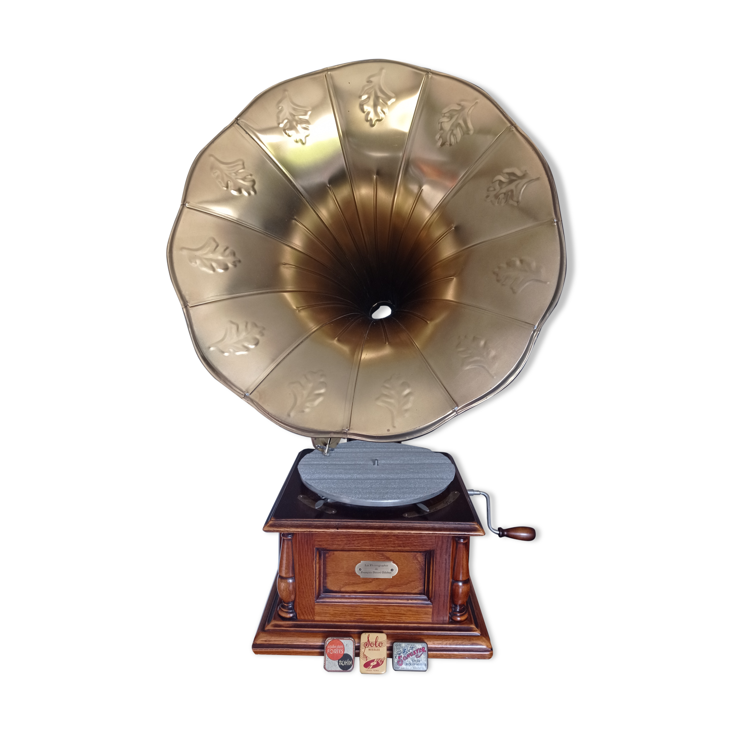 Pretty and former phonograph of François Désiré Odobez