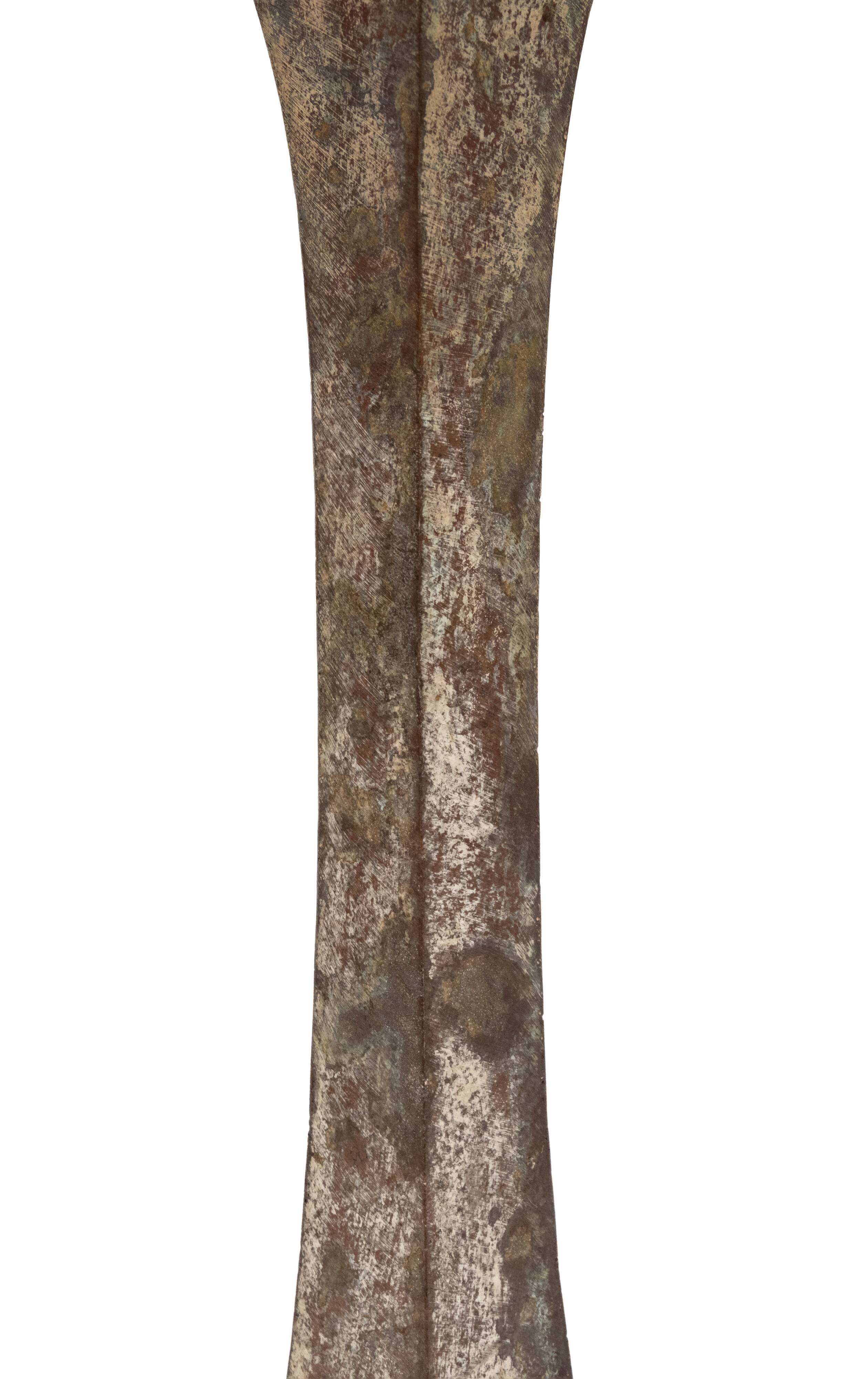 Stunning Stewart Ross James, Hansen Verdigris Bronze Table Lamp, circa 1960