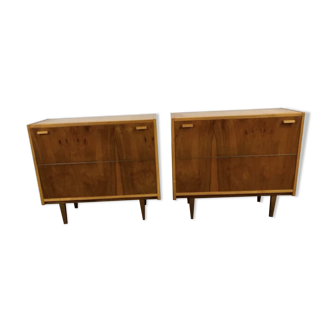 Set of two vintage Monti sideboard from Tatra Nabytok