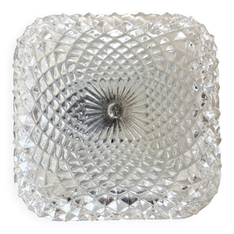 Vintage square and curved ceiling light.