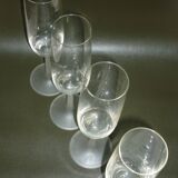 Large champagne flutes