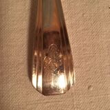 Pair of Christofle monogrammed cutlery