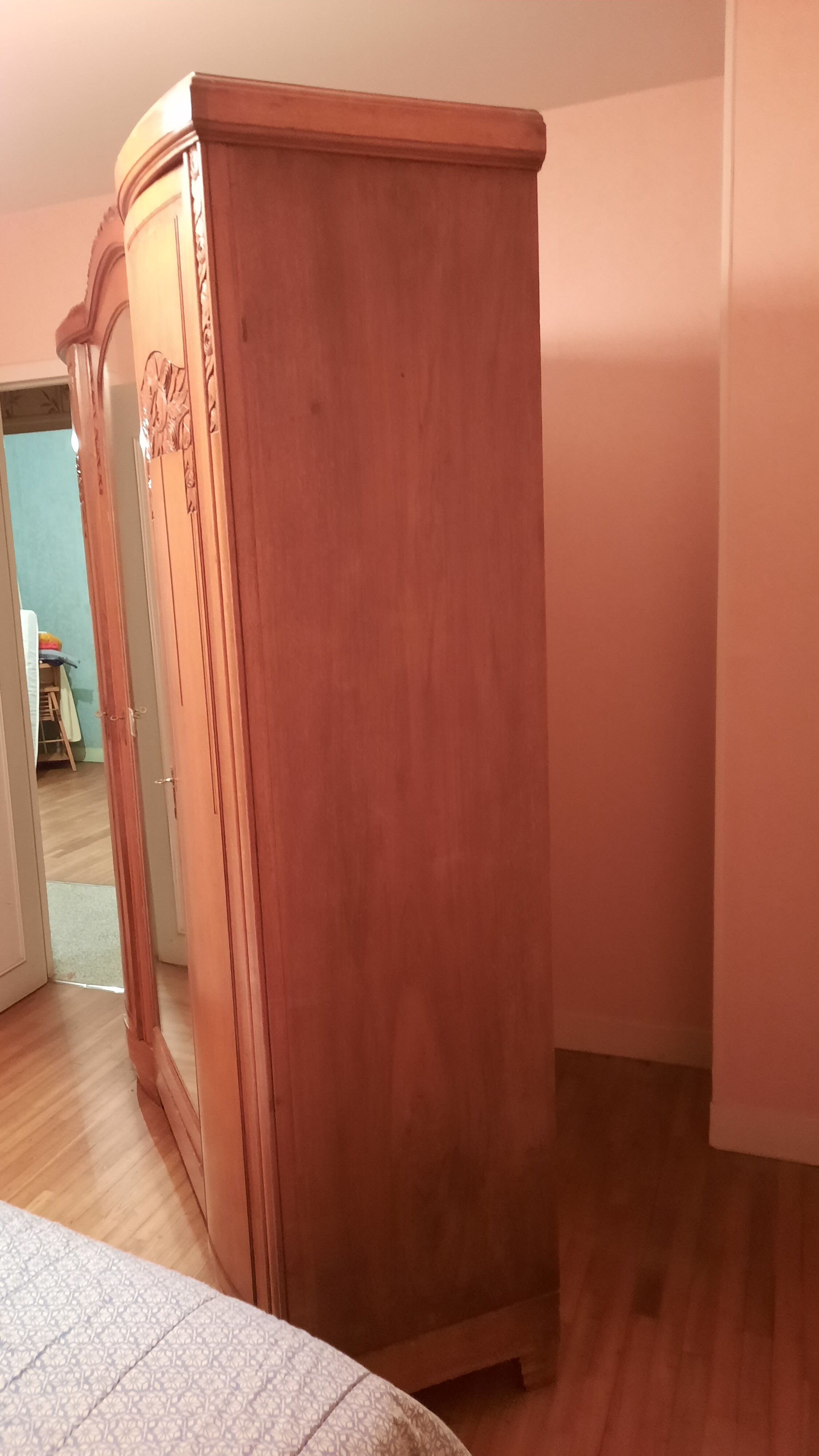 Art deco style wardrobe