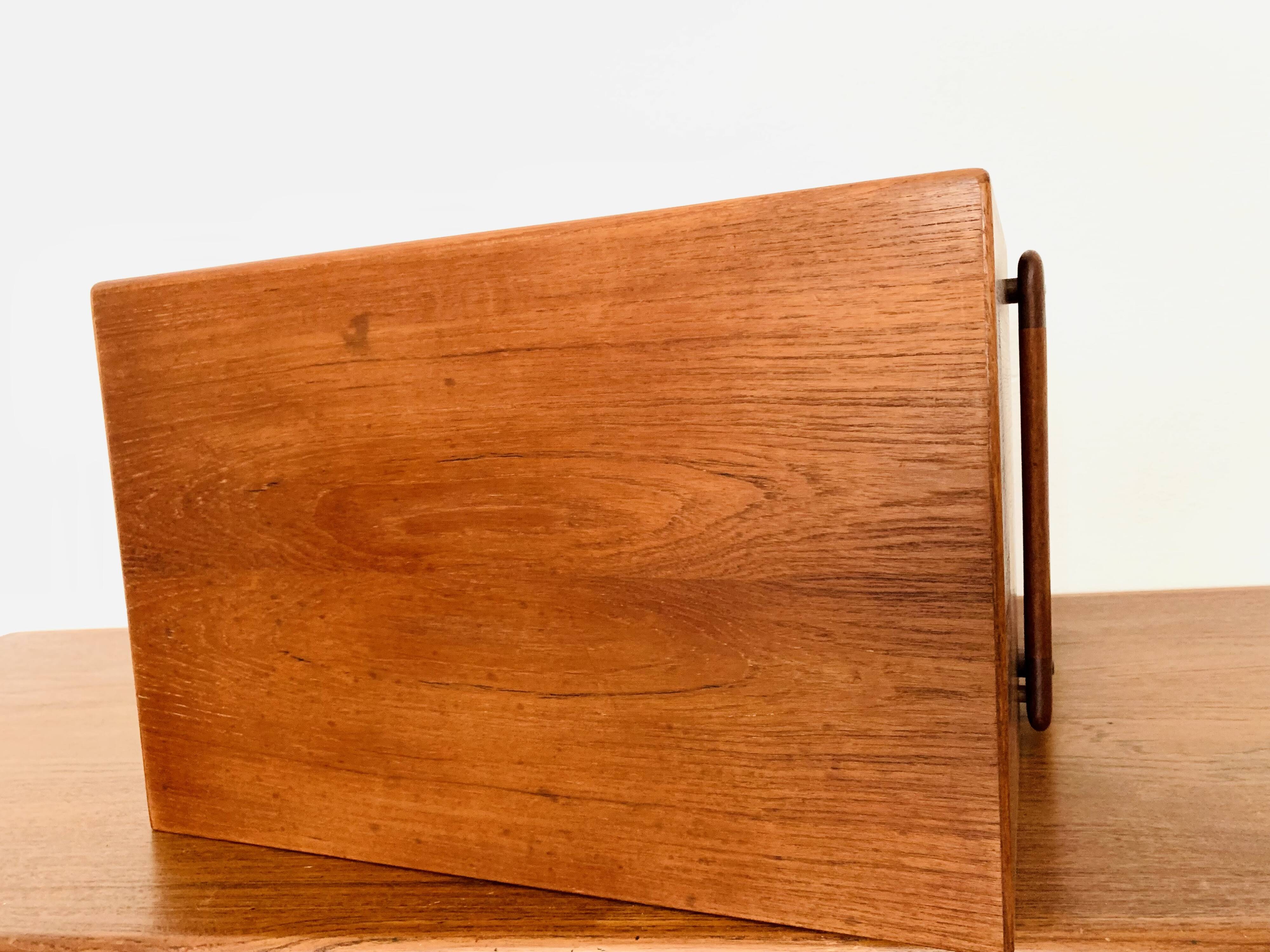 Table de chevet danoise en teck par Arne Vodder pour Vamo