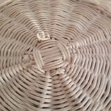 Vintage worker in rattan