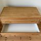 Commode vintage en chêne brut (rénovée)
