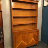 Vintage bookcase feet compass