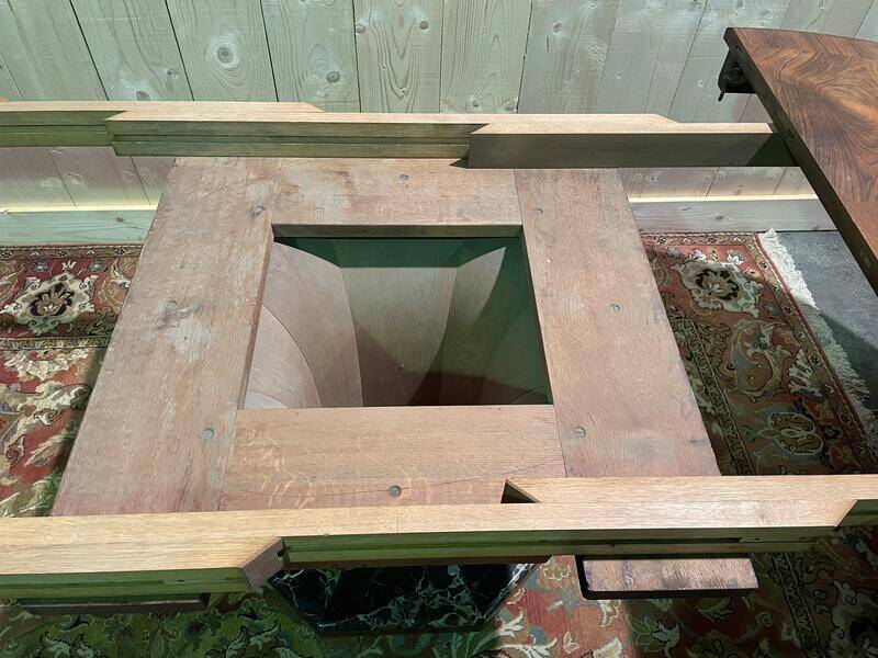 Art Deco Oval Dining Table