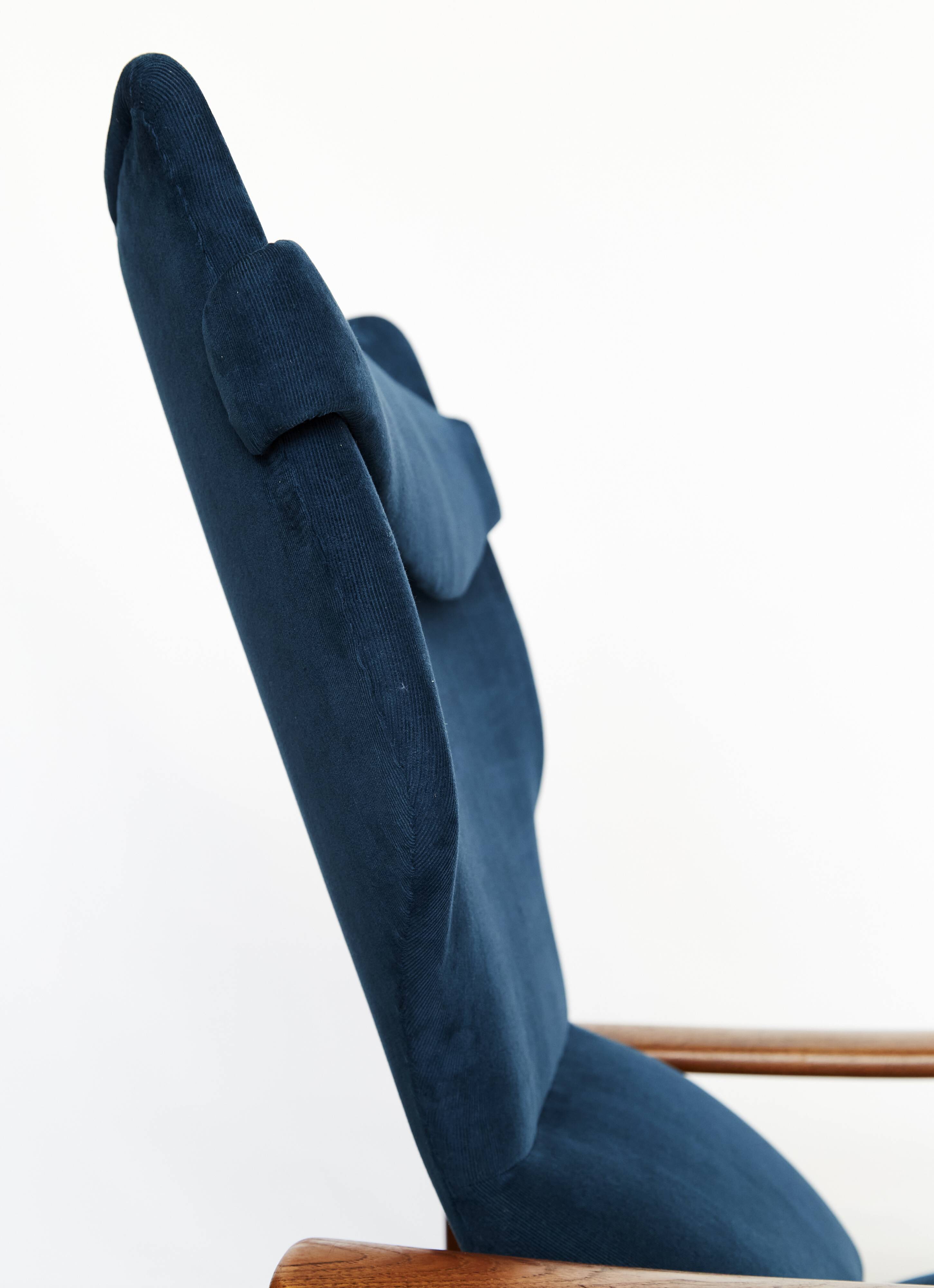 Fauteuil Rock Royal avec Ottoman par Sven Ivar Dysthe pour Arnestad Bruk