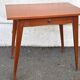 Desk – Vintage – Storage – Teak wood Compass legs
