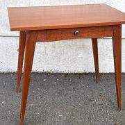Desk – Vintage – Storage – Teak wood Compass legs