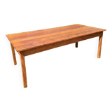 Table de ferme vitrifiée