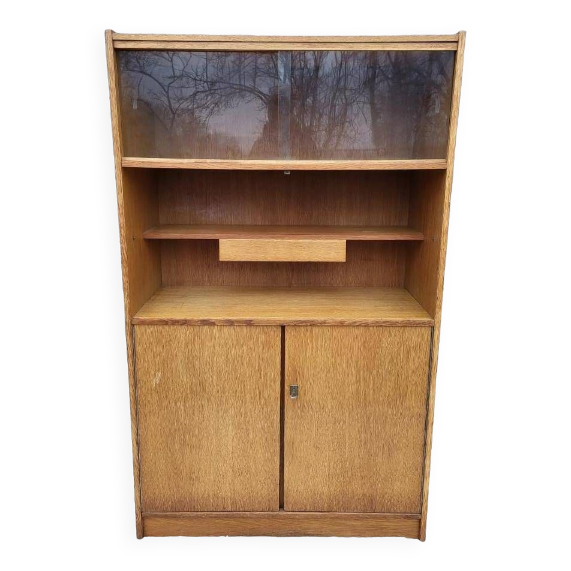 Vintage display bookcase 1960