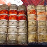 Lot of 4 cd racks for 40 cds - walter scott fake book front - made in uk vintage