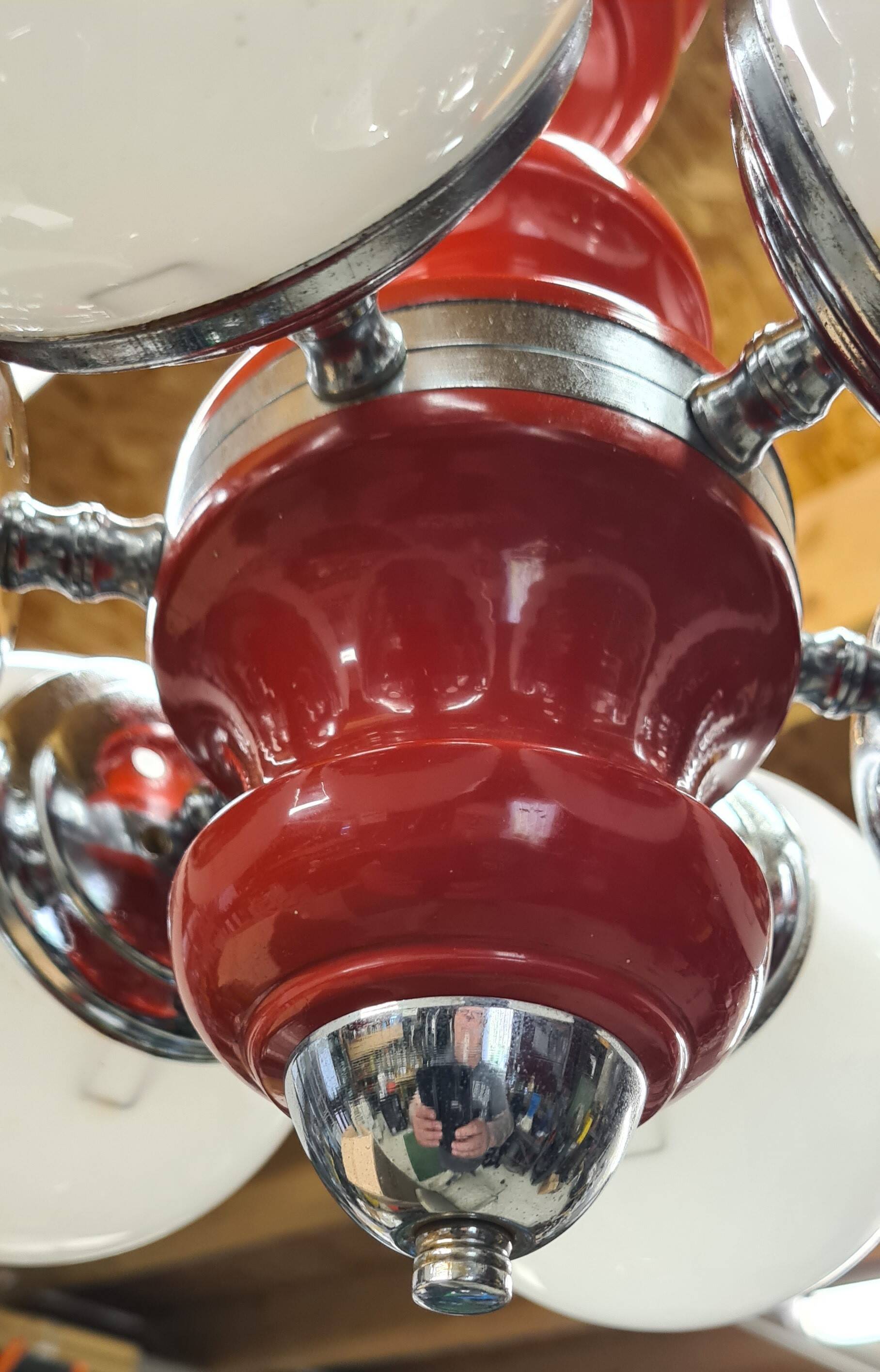 chandelier suspension design sputnik 1950 a70 space age stilnovo yes ball 37x40