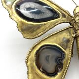 Pair of butterfly sconces by Henri Fernandez