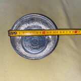 Silver metal bowl