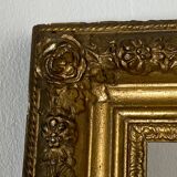 Old carved wooden frame