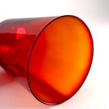 Set of 4 glasses, translucent oranges - vintage 1970