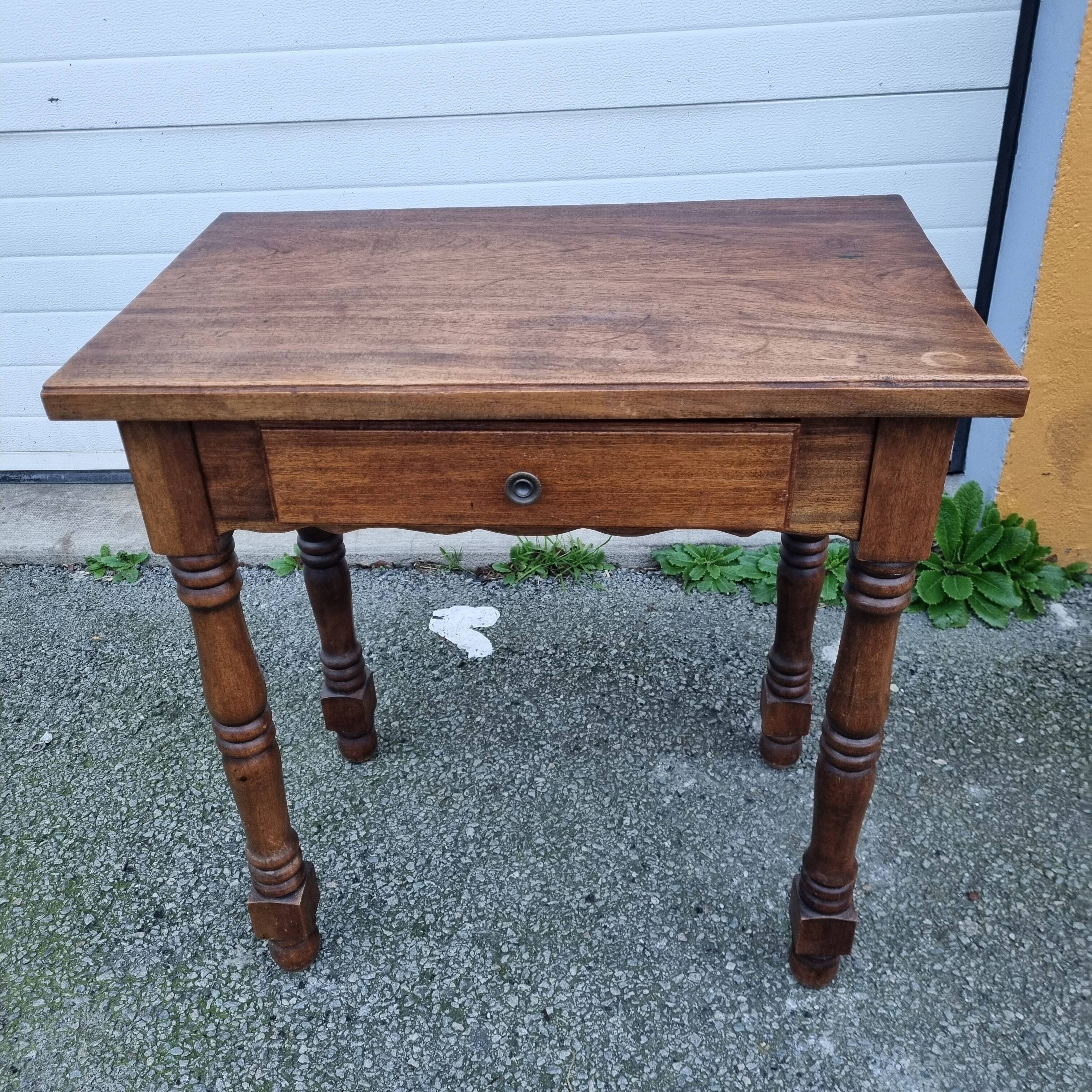 70s wooden desk