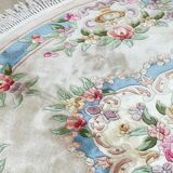 Vintage Chinese carpet round diam 180cm