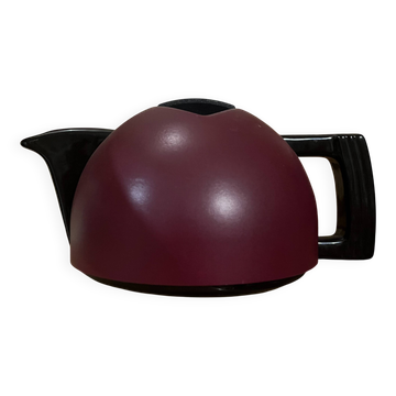 Théière vintage Memphis céramique