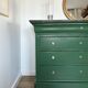 Commode Louis Philippe bois massif plateau marbre