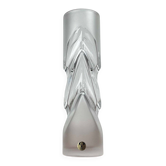 Vintage glass vase from the German Malachit series by Peill & Putzler, 1970s.
