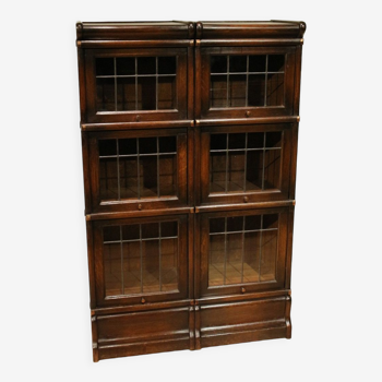 Set of globe wernicke bookcases